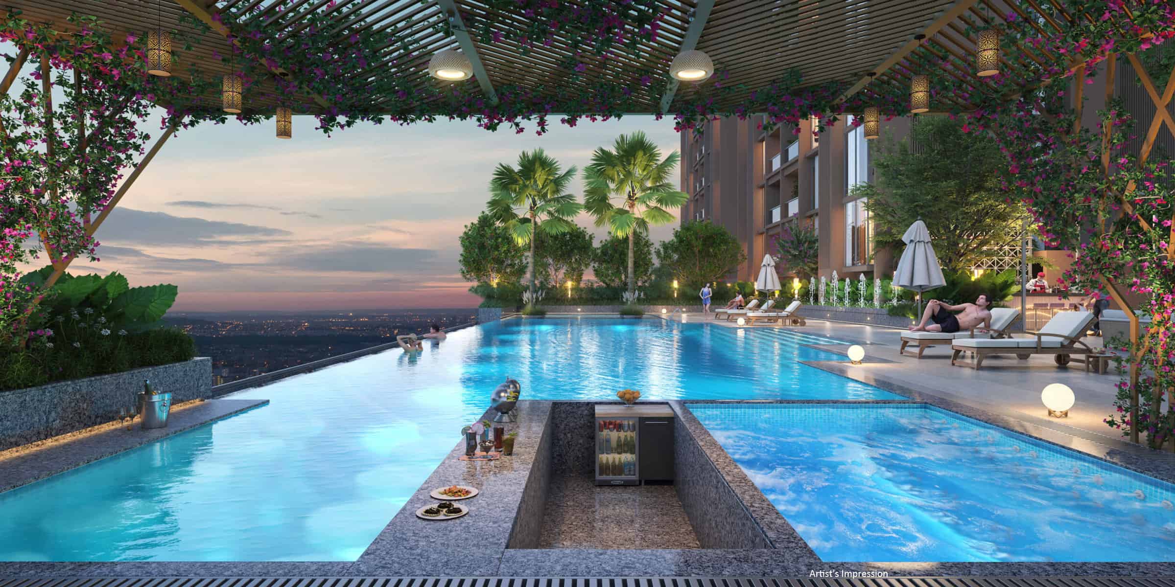 INFINITY SWIMMING POOL